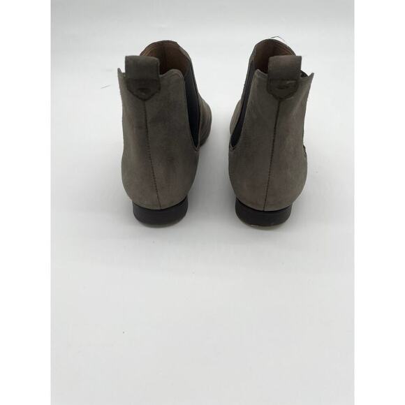 Madwell Nico Boot Chelsea Gray Suede Leather Ankle Booties Size 9 Pointed Toe - Picture 5 of 12